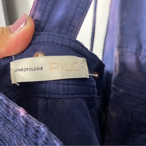 Pilcro Slim Corduroy Overalls Sz 33 - Picture 10 of 11